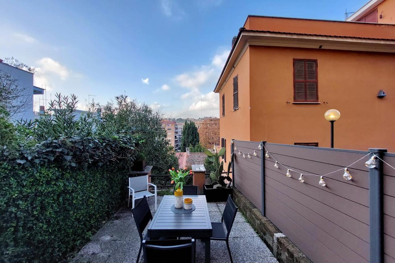 4Bnb - Cozy Vatican Loft With Terrace Рим Экстерьер фото